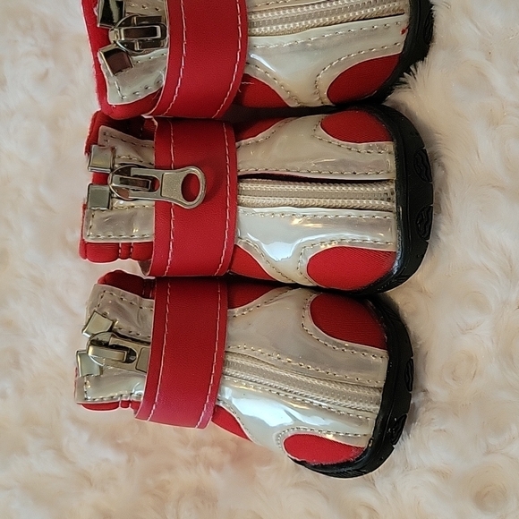 Small dog shoes winter boots animal cold weather protection - Picture 2 of 13